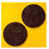 Meble modułowe i akcesoria - Podkładka filcowa samoprzylepna brązowa Ø50 4 sztuki ANDPOL - miniaturka - grafika 1