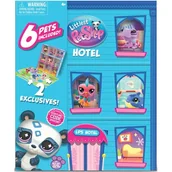 Figurki dla dzieci - Zestaw figurek TM TOYS Littlest Pet Shop Hotel dla zwierząt LPS00595 - miniaturka - grafika 1
