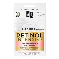 Maseczki do twarzy - Oceanic Retinol Intensive 50+ aktywna maska redukcja zmarszczek + elastyczność 2x5ml primavera-5900116079516 - miniaturka - grafika 1