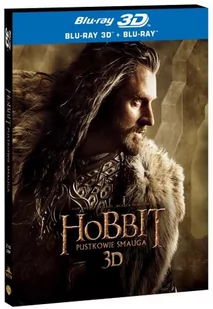 Hobbit Pustkowie Smauga Edycja specjalna 4 Blu-ray wersja 3D Lenticular) - Filmy fantasy DVD - miniaturka - grafika 1