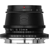 Obiektywy - TTArtisan 35mm F1.4 APS-C Nikon Z silver A15S - miniaturka - grafika 1