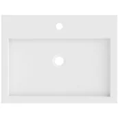 Umywalki - Riho Spring Vow umywalka 60x46 cm meblowa prostokątna biały mat W004001105 - miniaturka - grafika 1