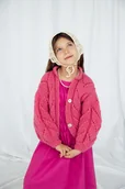 Swetry dla dziewczynek - Kardigan Daphne MINI - miniaturka - grafika 1