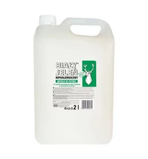 Pollena Bialy Jelen Mydło w kostce hipoalergiczne w plynie 2000ml - Mydła - miniaturka - grafika 2