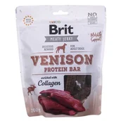 Przysmaki dla psów - Brit Brit Jerky Snack - Venison Protein Bar 200g - miniaturka - grafika 1