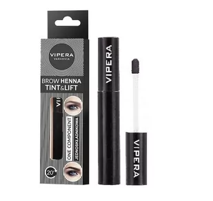 VIPERA BROW HENNA TINT&LIFT - Jednoskładnikowa henna do brwi - 5ml - Akcesoria i kosmetyki do stylizacji brwi - miniaturka - grafika 1