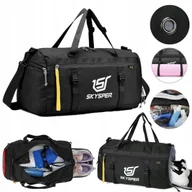 Torebki damskie - Torba sportowa na siłownię basen męska damska na ramię plażowa duża 30L - miniaturka - grafika 1