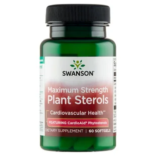 SWANSON CardioAid Beta Sitosterol sterole roślinne 60kaps - Suplementy naturalne - miniaturka - grafika 1