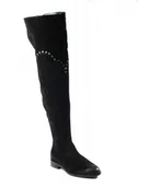 Kozaki damskie - KOZAKI BADURA - 9376-69 1062 CZARNE - Badura - miniaturka - grafika 1