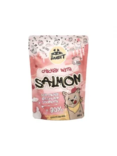 Mr. Bandit Chicken Salmon 380g duoproteinowa z kurczakiem i łososiem dla psów dorosłych - Przysmaki dla psów - miniaturka - grafika 1
