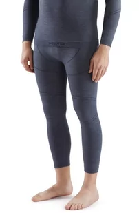 Getry termoaktywne męskie Viking Lan Pro Merino Pants 08 szary - Bielizna sportowa męska - miniaturka - grafika 1