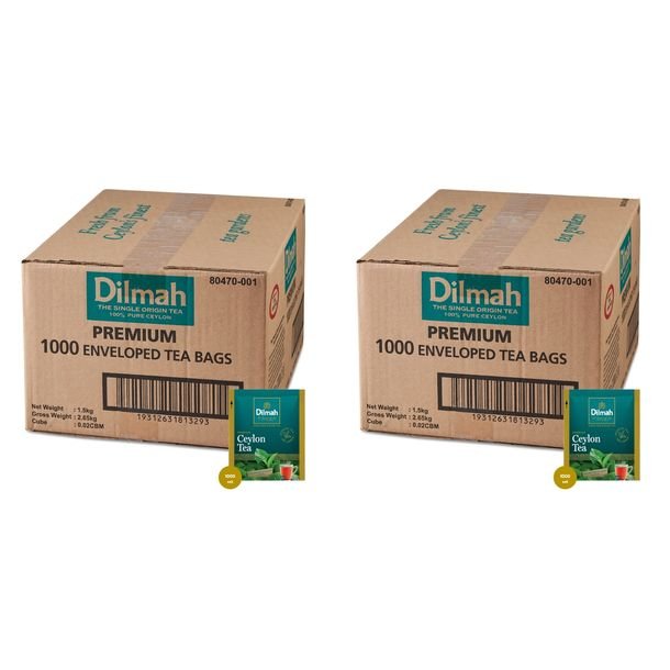 2x Herbata czarna Dilmah Premium Tea 1000 Kopert