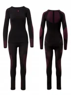 Pozostała odzież narciarska - Damska bielizna termoaktywna komplet Moraj KDT6000-002 fuksja L - miniaturka - grafika 1