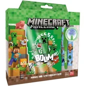 Pamiętniki, dzienniki, listy - Minecraft Creeper diary with magic pen / Minecraft Creeper pamiętnik z magicznym długopisem - miniaturka - grafika 1