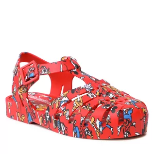 Buty dla chłopców - Sandały MELISSA - Mini Melissa Possession Print 33444 Red Multicolor 54093 - grafika 1