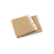 Koce - Ciemnożółty pled z domieszką bawełny Euromant Agave, 140x180 cm - miniaturka - grafika 1