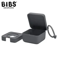 Akcesoria do smoczków - BIBS PACIFIER BOX IRON 2 w 1 etui do smoczków oraz pojemnik do sterylizacji smoczków - miniaturka - grafika 1