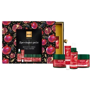 Weleda Pomegranate Firming Care Zestaw krem do twarzy na dzień Pomegranate Firming Day Cream 40 ml + krem do twarzy na noc Pomegranate Firming Night Cream 40 ml + krem pod oczy Pomegranate Firming Eye Cream 12 ml + serum do twarzy Pomegranate Firming Face Serum 30 ml - Zestawy kosmetyków damskich - miniaturka - grafika 1