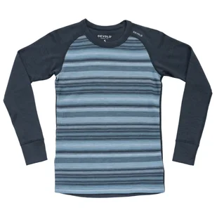 Damska koszulka Devold Signature Merino 230 Shirt Wmn Rozmiar: S / Kolor: niebieski - Koszulki sportowe damskie - miniaturka - grafika 1