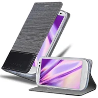 Etui i futerały do telefonów - Etui ochronne Cadorabo do Samsung Galaxy S3 / S3 NEO w kolorze szarym etui na telefon komórkowy pokrowiec na książkę - miniaturka - grafika 1