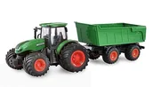 Zabawki zdalnie sterowane - Amewi 22635 Rc Traktor Z Przyczepą Uchylną Światło I Dźwięk 1:24 Rtr - miniaturka - grafika 1