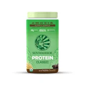 Produkty specjalne dla sportowców - Sunwarrior Protein Classic BIO - Czekolada - 750g - miniaturka - grafika 1