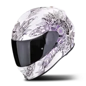 Kaski motocyklowe - Kask Integralny Scorpion EXO-491 Dream Biały/ChameleonS - miniaturka - grafika 1