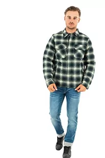 Kaporal Kurtka męska-model Tokio-kolor szary melanżowy-rozmiar, Czarny i czerwony, czarny, L - Kurtki męskie - miniaturka - grafika 1