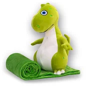 Koce i narzuty dla dzieci - Koc Pluszowy 100x160 z Poduszką - Maskotką 3w1 - miniaturka - grafika 1