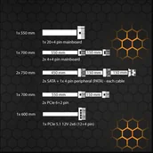 Zasilacze komputerowe - LC-Power Netzteil 650W Integrator Pro ATX V3.1 80+Bronze - miniaturka - grafika 1