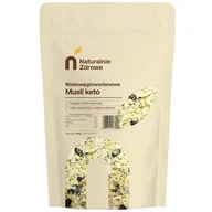 Płatki śniadaniowe i musli - Naturalnie Zdrowe Musli keto niskowęglowodanowe 200 g - miniaturka - grafika 1