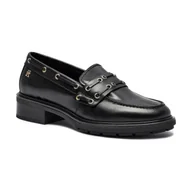 Półbuty damskie - Tommy Hilfiger Skórzane loafersy - miniaturka - grafika 1
