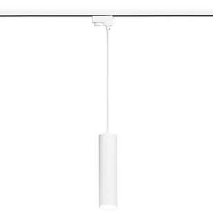 Light Prestige Snow LP-731/1P 1F WH lampa wisząca zwis do szynoprzewodu 1x50W GU10 1F biały - Lampy sufitowe - miniaturka - grafika 1