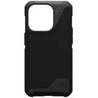 Etui i futerały do telefonów - UAG Metropolis LT Magsafe do iPhone 15 Pro kevlar black - miniaturka - grafika 1