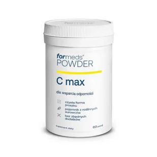 FORMEDS Powder Witamina C max, 60 porcji - Witaminy i minerały - miniaturka - grafika 1