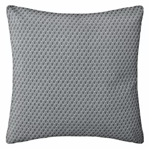 Atmosphera Poduszka dekoracyjna OTTO 38 x 38 cm kolor szary z ornamentem B07MY9CTR1 - Poduszki dekoracyjne - miniaturka - grafika 1