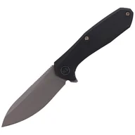 Noże - Nóż składany WE Knife Mote Black Titanium, Gray Stonewashed CPM S35VN by Ostap Hel (2005C) - miniaturka - grafika 1