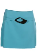 Spódnice - Spódnica FSP370 TURKUSOWY CIEMNY - Fokus - miniaturka - grafika 1