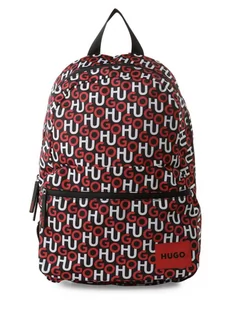 HUGO - Plecak męski  Ethon MN_Backpack, czerwony - Plecaki - miniaturka - grafika 1