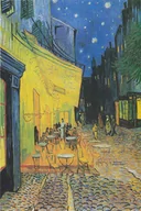 Plakaty - Plakat, Vincent Van Gogh - Terrasse de Café, 59,4x84,1 cm - miniaturka - grafika 1