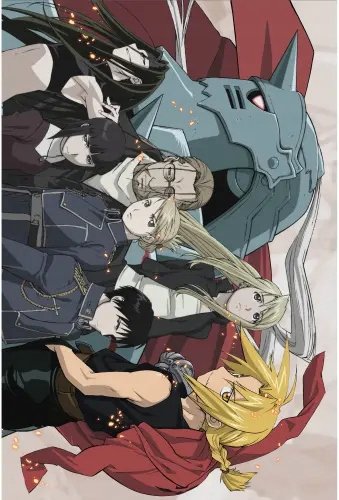 Plakat Fullmetal Alchemist fma_005 A2 (custom)
