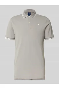 Koszulka polo o kroju slim fit z wyhaftowanym logo model Dunda - G-Star Raw - Koszulki męskie - miniaturka - grafika 1