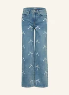 Spodnie damskie - S.Oliver Red Jeansy blau - miniaturka - grafika 1