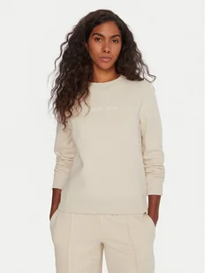 Guess Jeans Bluza W4YQ10 KC811 Beżowy Regular Fit - Bluzy damskie - miniaturka - grafika 1