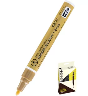 Grand Marker olejowy 1.8mm pomarańczowy okrągły KA7334 - Markery permanentne - miniaturka - grafika 1