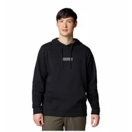 Bluzy sportowe męskie - Męska bluza Columbia Columbia Trek™ Hoodie Rozmiar: XL / Kolor: czarny/szary - miniaturka - grafika 1