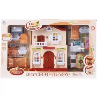Mega Creative Domek B/o Akc 51x31x11 Wb 18. - Akcesoria dla lalek - miniaturka - grafika 1