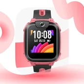 Zabawki interaktywne dla dzieci - imoo Watch Phone Z1 pink - miniaturka - grafika 1