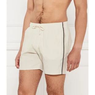 BOSS BLACK Szorty kąpielowe Iconic Regular Fit - Kąpielówki męskie - miniaturka - grafika 1