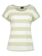 Koszulki sportowe damskie - Icepeak Koszulka funkcyjna w kolorze limonkowo-białym - miniaturka - grafika 1